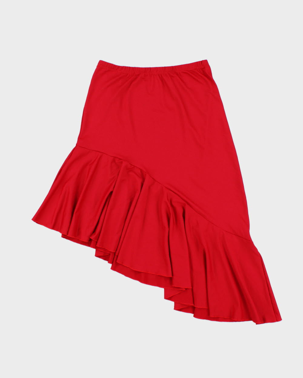 Vintage 2000s SO Danca Asymmetric Slinky Skirt - S