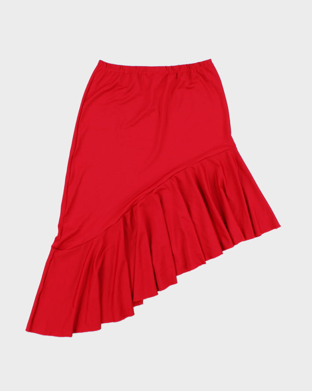 Vintage 2000s SO Danca Asymmetric Slinky Skirt - S