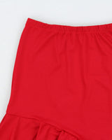Vintage 2000s SO Danca Asymmetric Slinky Skirt - S