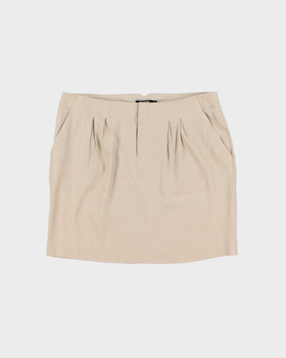 Vintage 2000s DKNY Linen Blend Skirt - L
