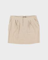 Vintage 2000s DKNY Linen Blend Skirt - L