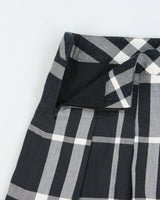 Vintage Y2K 00s Burberry Golf Women's Nova Check Cotton Pleated Mini Skort - M