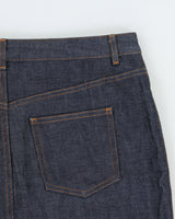 Vintage A.P.C Raw Indigo Denim Mini Skirt - M