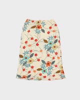 Vintage Y2K 2000s Kookai Floral Lettuce Hem Skirt - XS