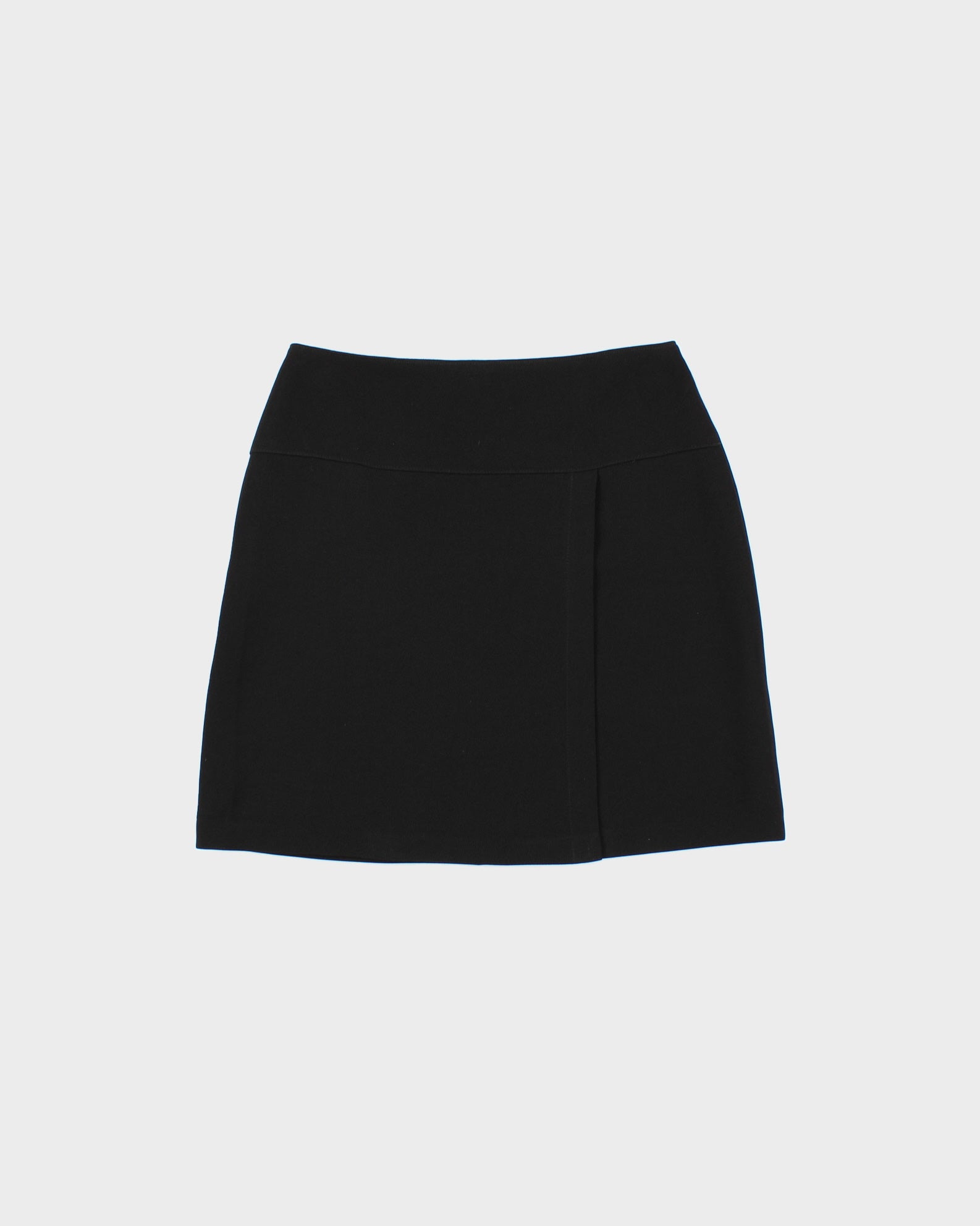 Vintage Y2K 2000s Morgan De Toi Black Wrap Style Mini Skirt - XXS