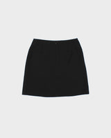Vintage Y2K 2000s Morgan De Toi Black Wrap Style Mini Skirt - XXS