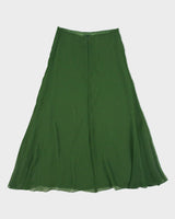 Vintage 1990s Occasions Double Layer Floaty Maxi Skirt - XS