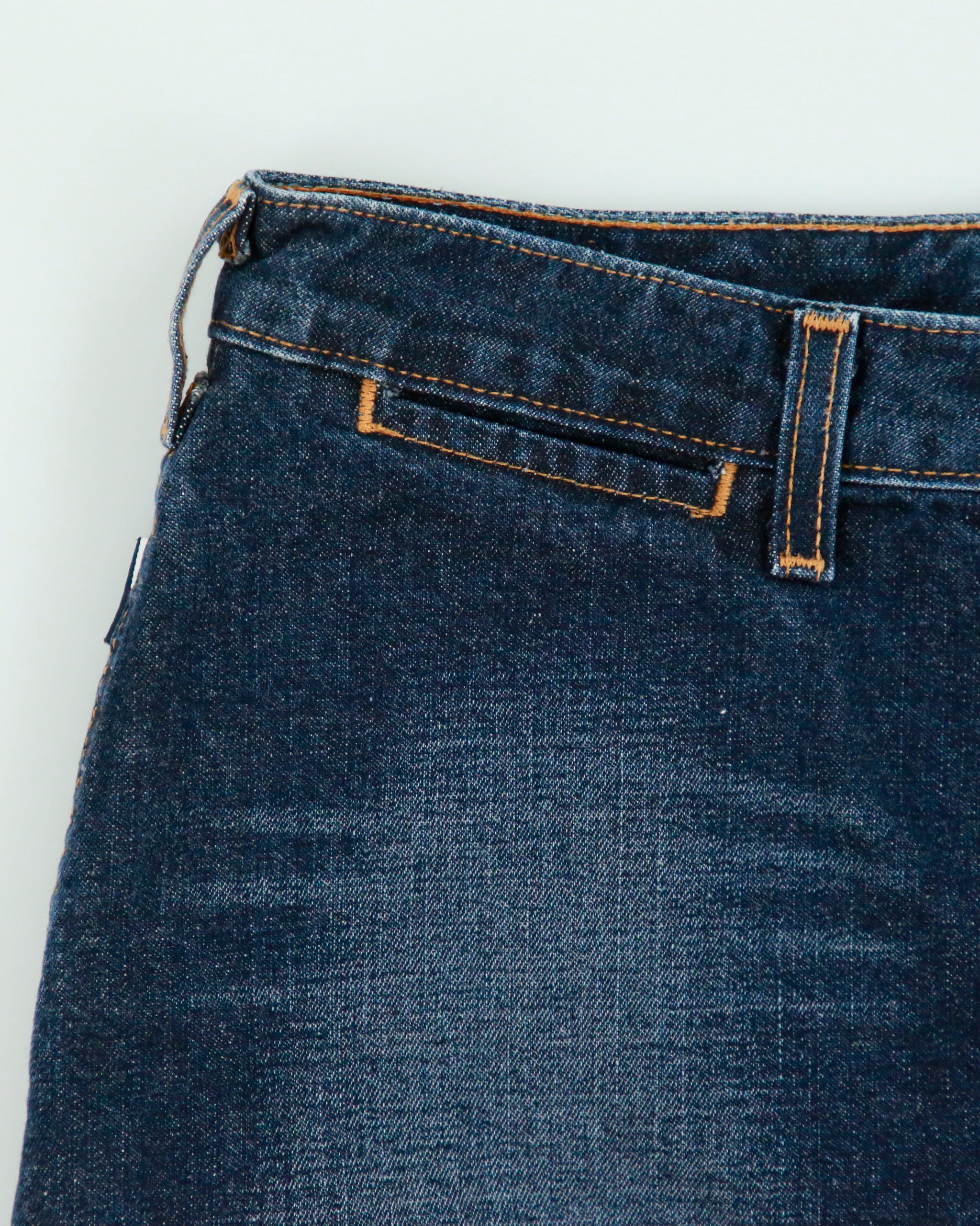 Vintage 1990s Tommy Jeans Front Split Denim Skirt - S