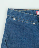 Vintage 1995 Levi's Engineered Front Split Denim Skirt - M