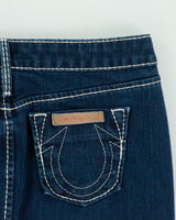 Vintage Y2K 00s True Religion 'Stealth Audrey' Denim Skirt - XS