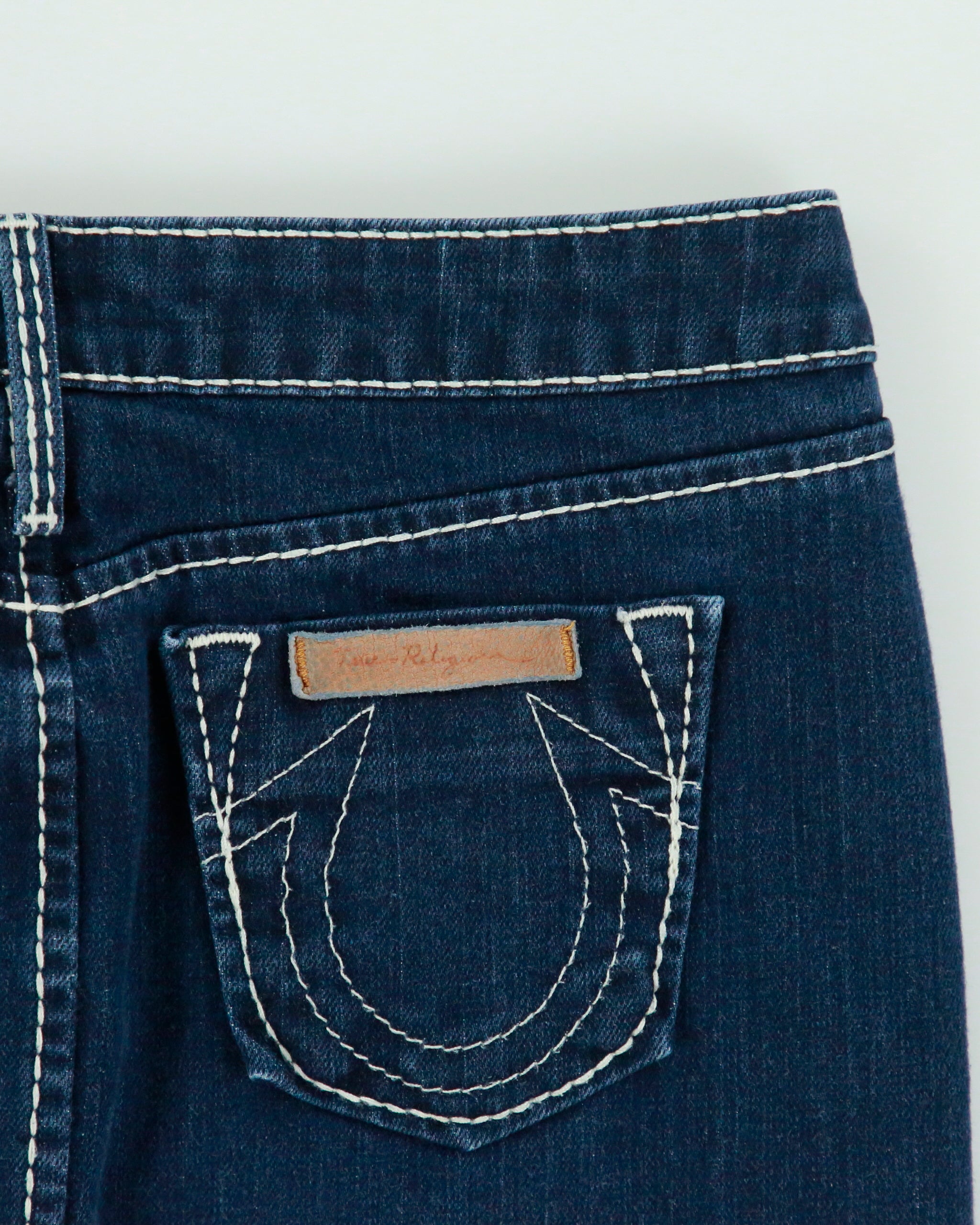 Vintage Y2K 00s True Religion 'Stealth Audrey' Denim Skirt - XS