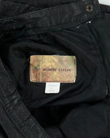 Vintage 1980s Marie Claire Union Made Leather Skirt - XS