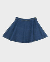 Vintage 2010s American Apparel Denim Skater Skirt - S
