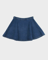 Vintage 2010s American Apparel Denim Skater Skirt - S
