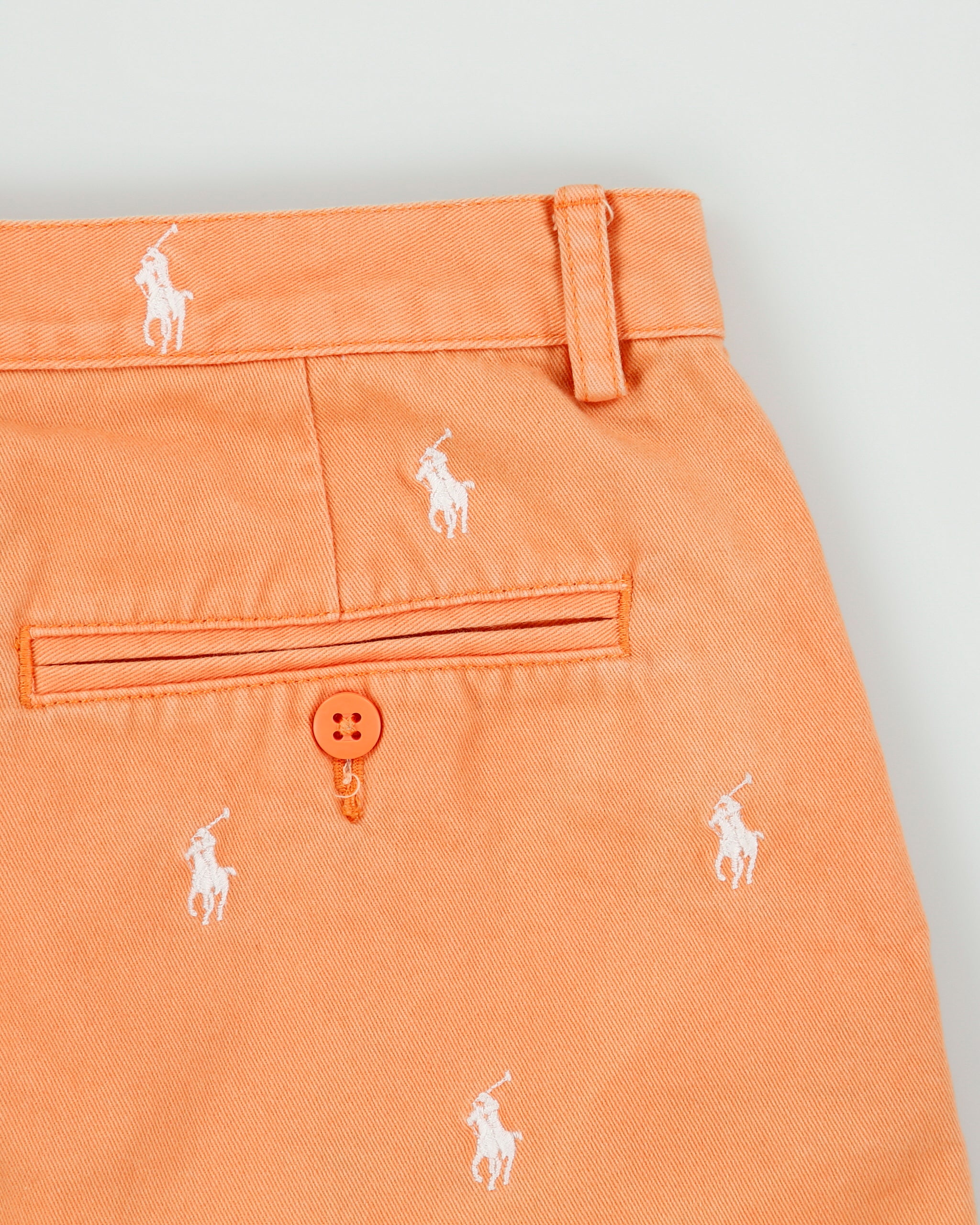 Vintage Ralph Lauren Sport Embroidered All Over Polo Pony Skirt - S