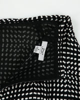Vintage 2000s Jax Polka Dot Ruffle Hem Skirt - XS