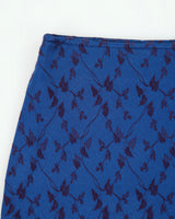 Vintage 1990s Le Chateau Iridescent Side Split Skirt - S