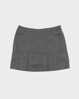 Vintage Y2K 00s Adidas Golf Striped Mini Skirt - M