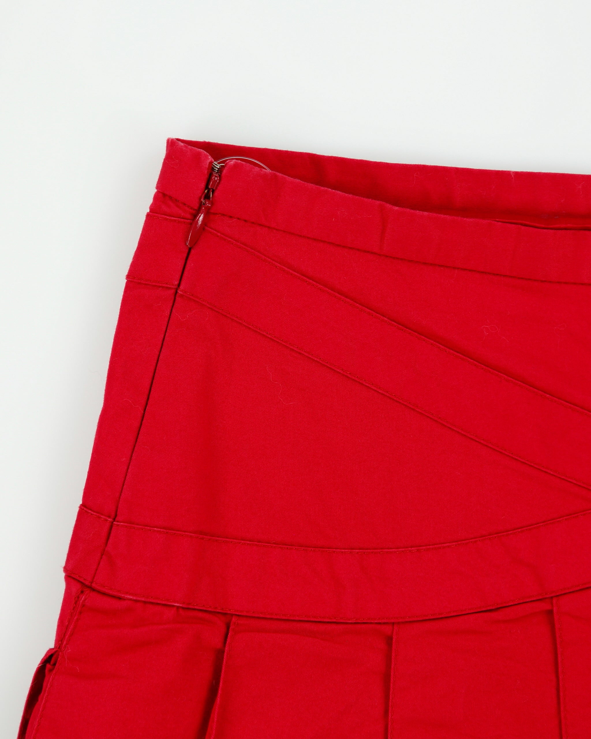 Vintage BCBG Max Azria Pleated Mini Skirt - XS