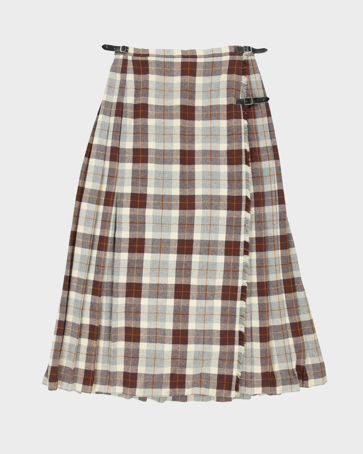 Vintage 1980s Scott The Kiltmaker Wool Kilt - M