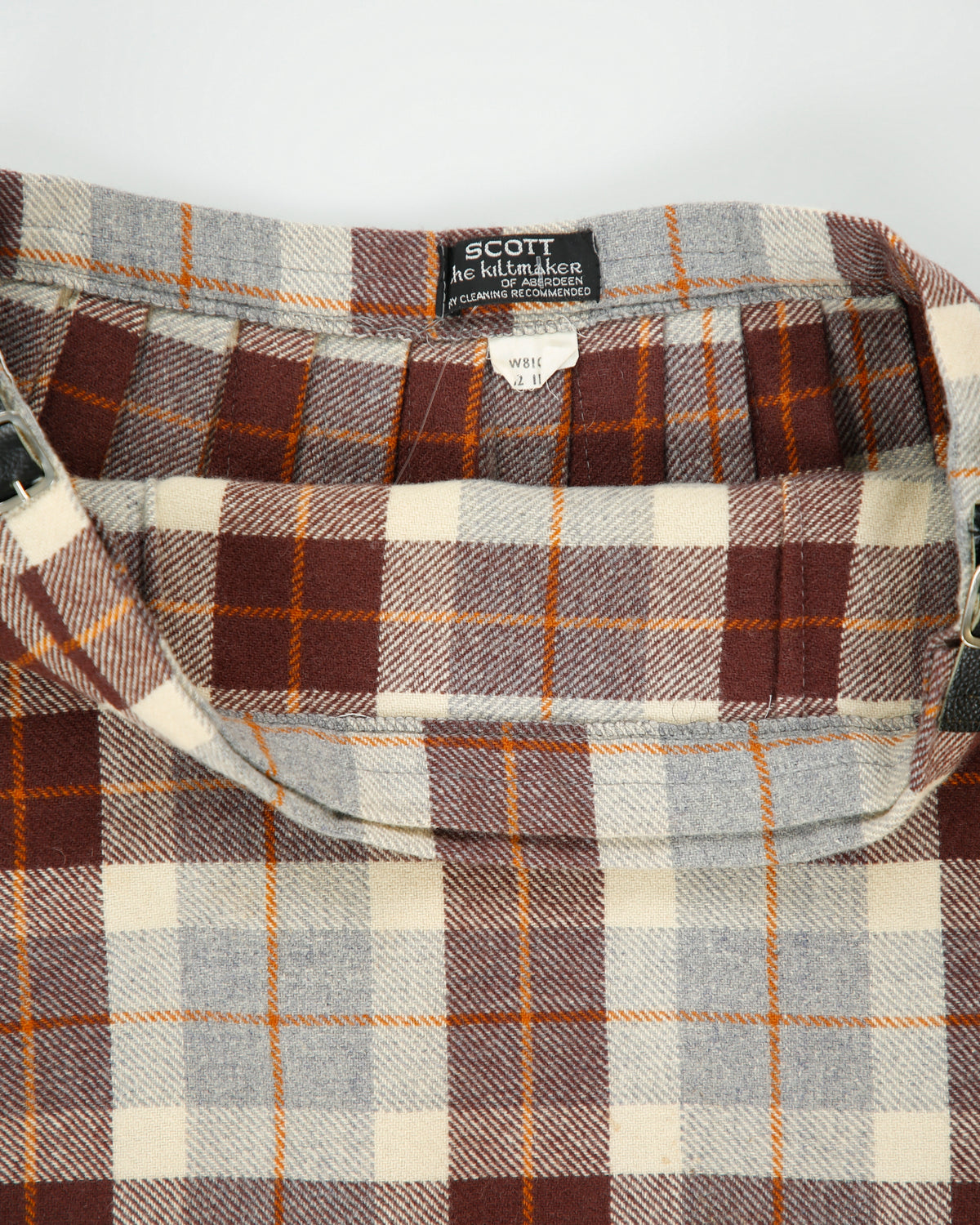 Vintage 1980s Scott The Kiltmaker Wool Kilt - M