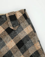 Vintage 1970s Sportswear By Casualaire Wool Blend Checked Skirt - XS