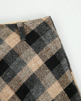 Vintage 1970s Sportswear By Casualaire Wool Blend Checked Skirt - XS