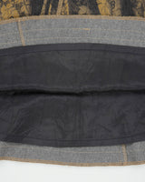 Vintage Y2K 00s Vim Vim Lace Print Panelled A-line Skirt - XXS