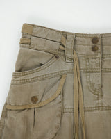 Vintage Y2K 00s Mexx Cargo A-line Maxi Skirt - S