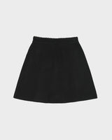 Sandro Scalloped Trim Knit A-line Mini Skirt - XS