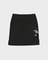 Vintage 1990s Premier Collection Pin Stripe Embroidered Skirt - S
