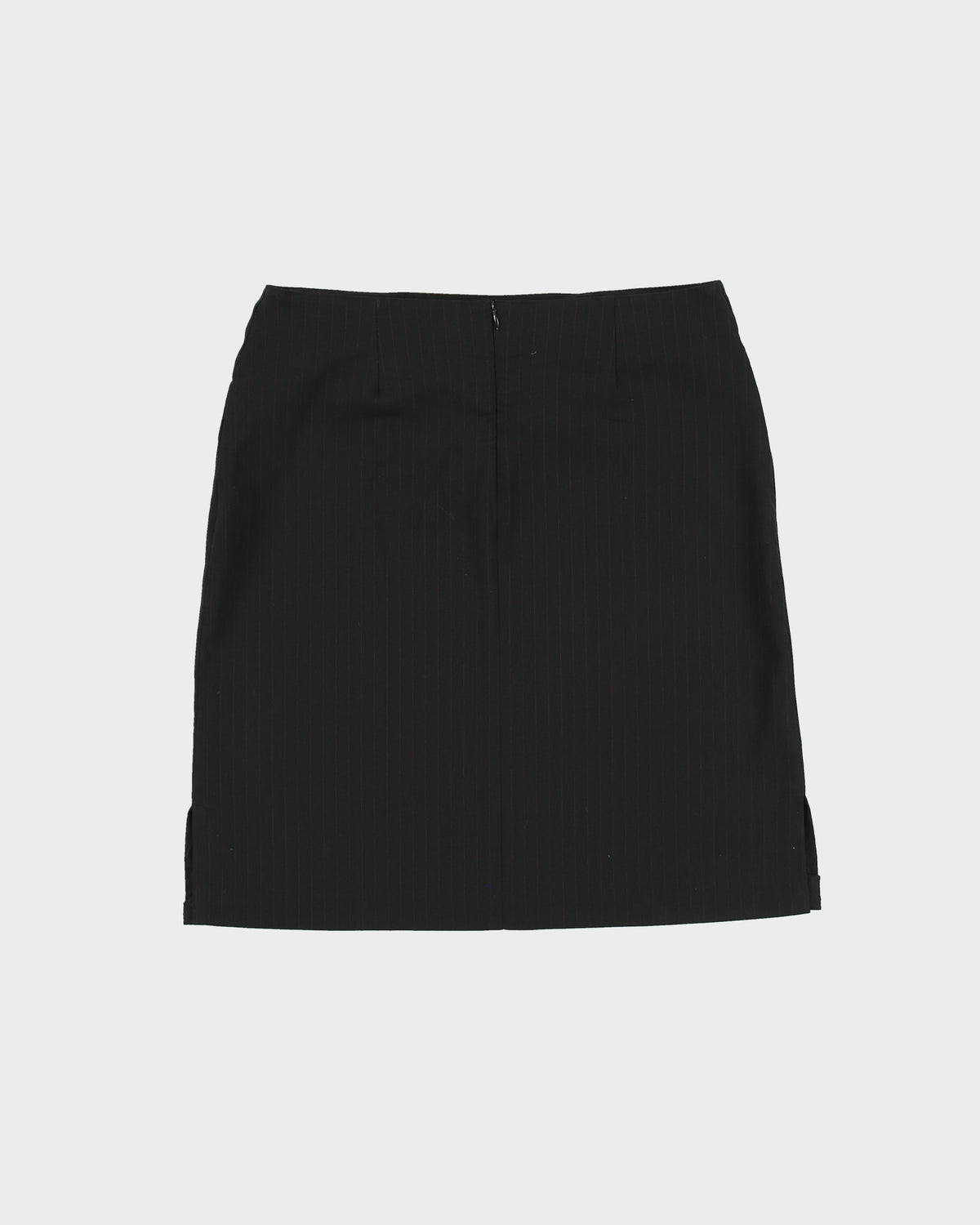Vintage 1990s Premier Collection Pin Stripe Embroidered Skirt - S