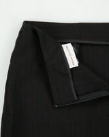 Vintage 1990s Premier Collection Pin Stripe Embroidered Skirt - S