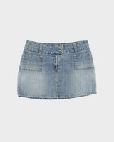 Vintage Y2K 00s Bongo Jeans Denim Mini Skirt - M