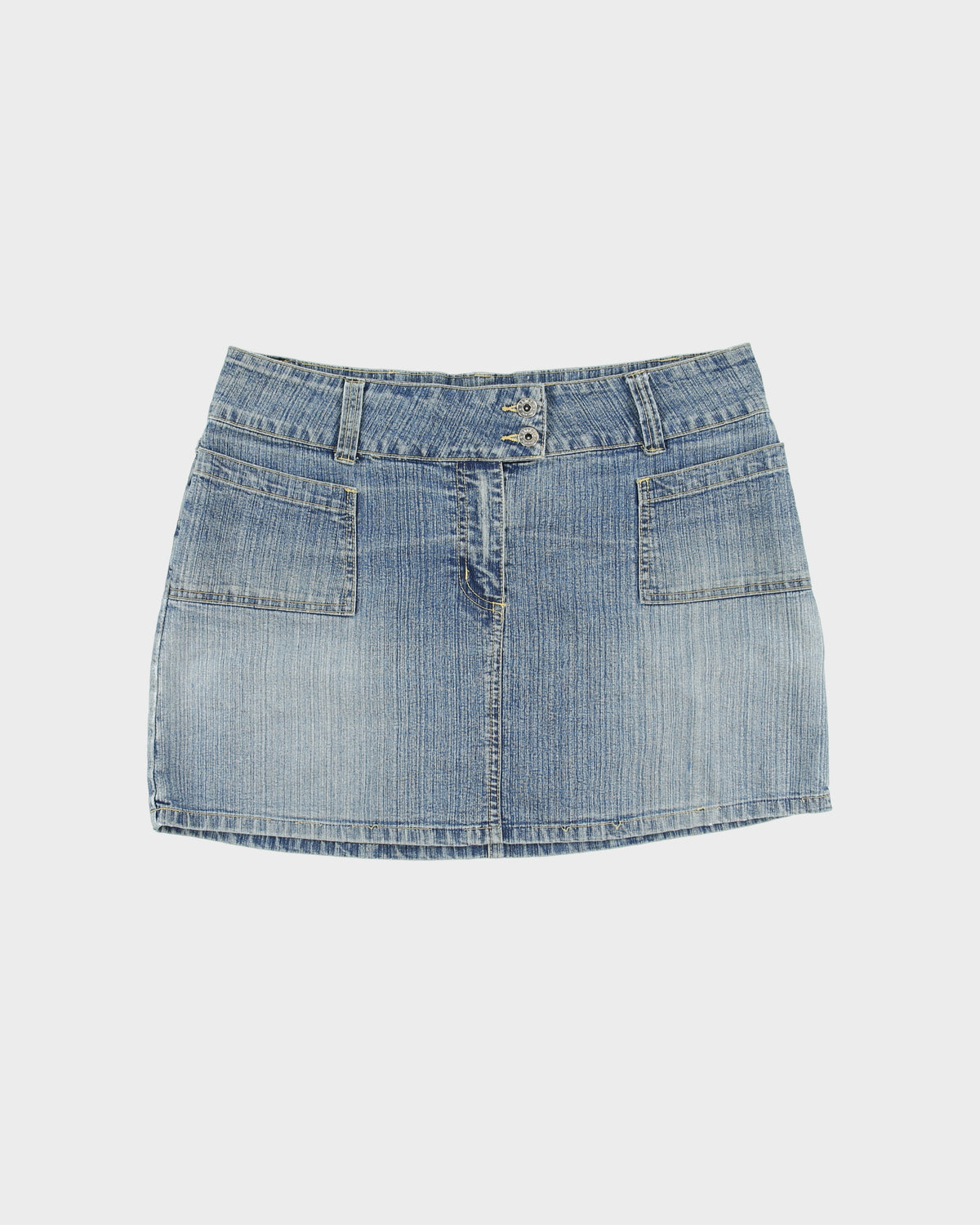 Vintage Y2K 00s Bongo Jeans Denim Mini Skirt - M