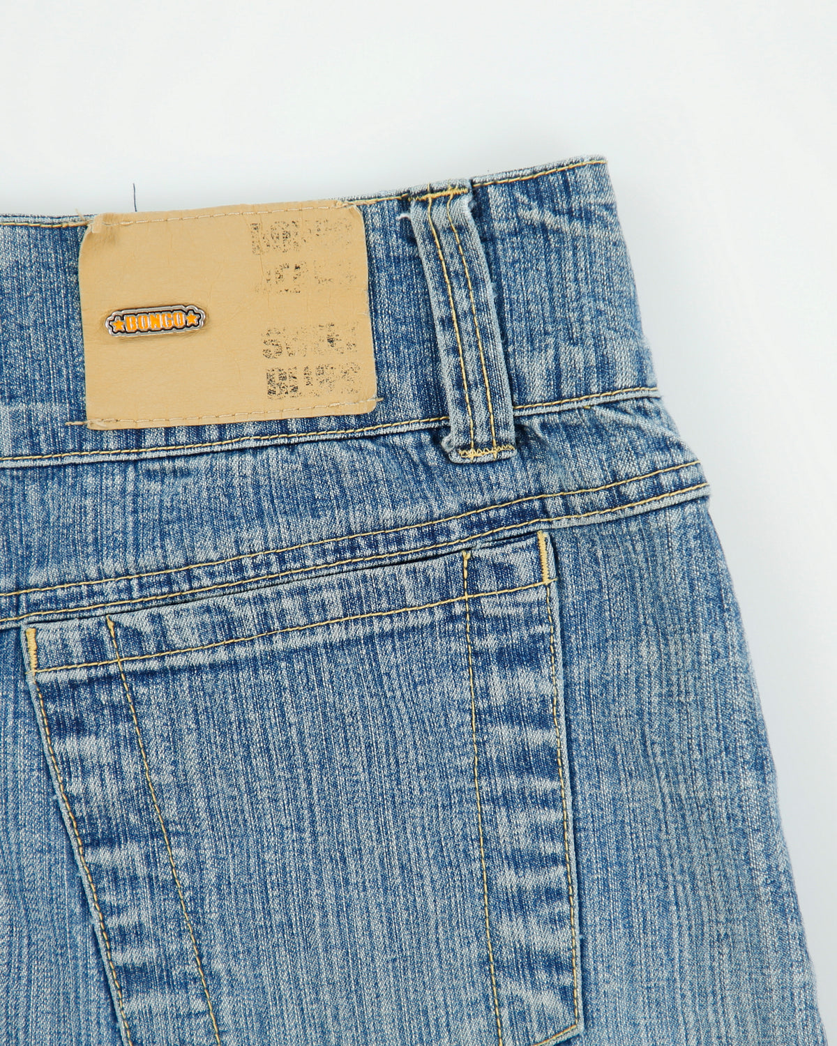 Vintage Y2K 00s Bongo Jeans Denim Mini Skirt - M