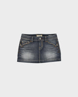 Vintage Y2K 00s Mek Denim Mini Skirt - XS