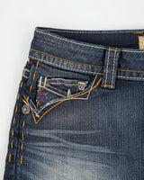 Vintage Y2K 00s Mek Denim Mini Skirt - XS
