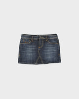 Vintage Y2K 00s Parasuco Jeans Denim Mini Skirt - XS