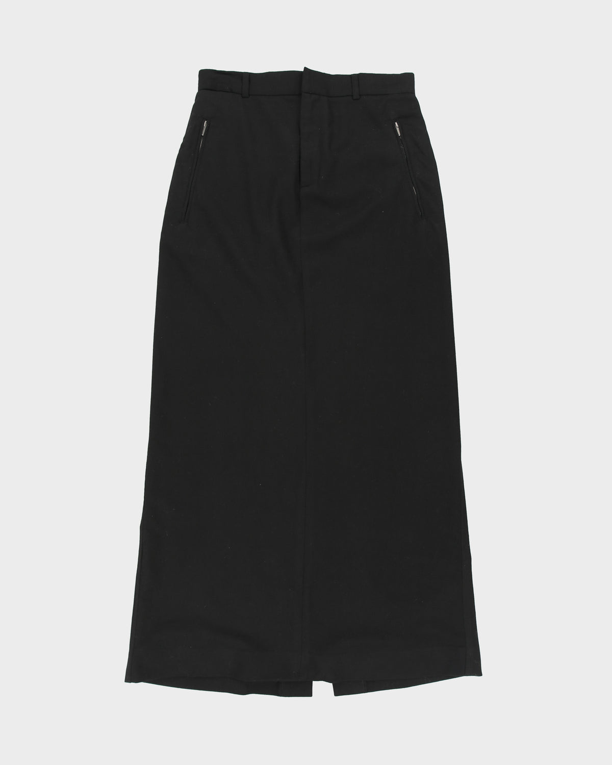 Vintage 1990s Ralph Lauren Sport Wool Maxi Skirt - XS