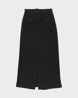 Vintage 1990s Ralph Lauren Sport Wool Maxi Skirt - XS