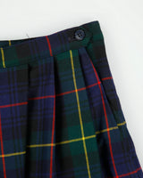 Vintage 1990s Charter Club Wool Checked Skirt - XS