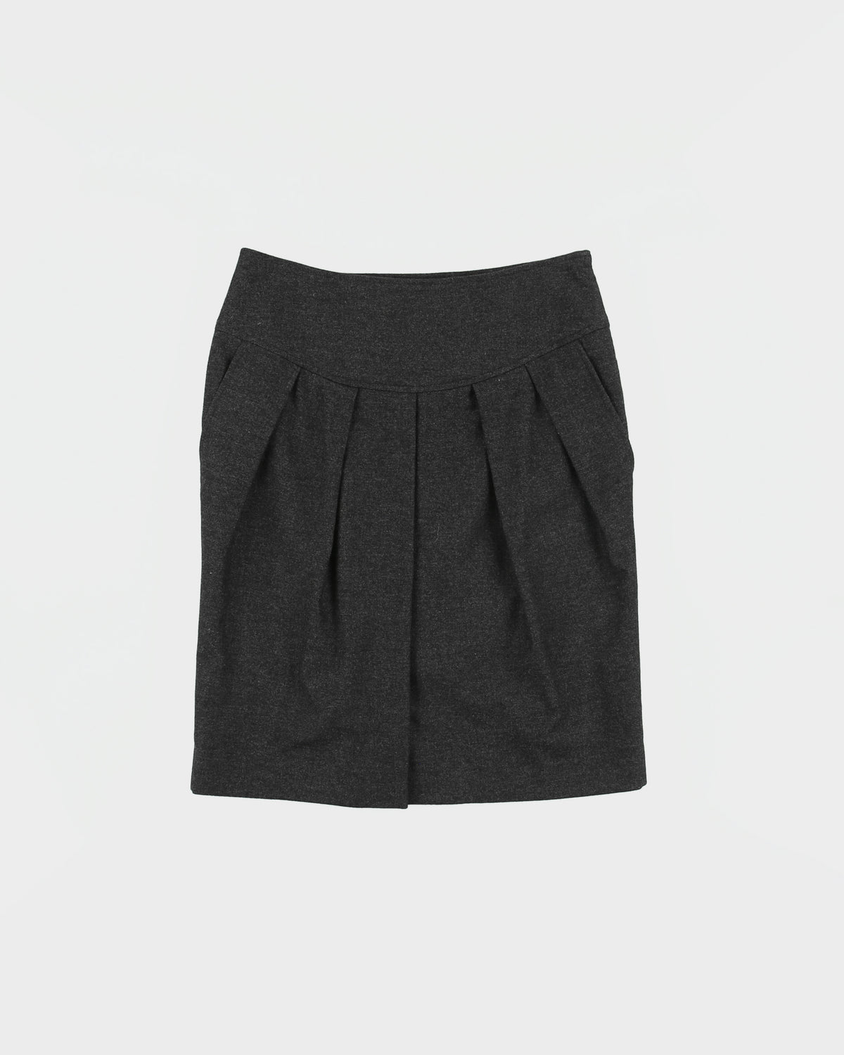 Vintage 1990s Max Mara Wool/ Angora &amp; Cashgora Blend Pencil Skirt - XS