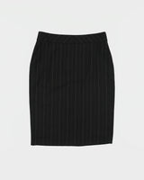 Vintage 1990s Escada Pin Stripe Pencil Skirt - S