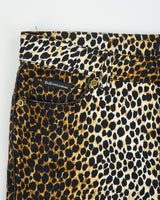 Vintage S/S 2010 Dolce &amp; Gabbana Leopard Print Skirt - S