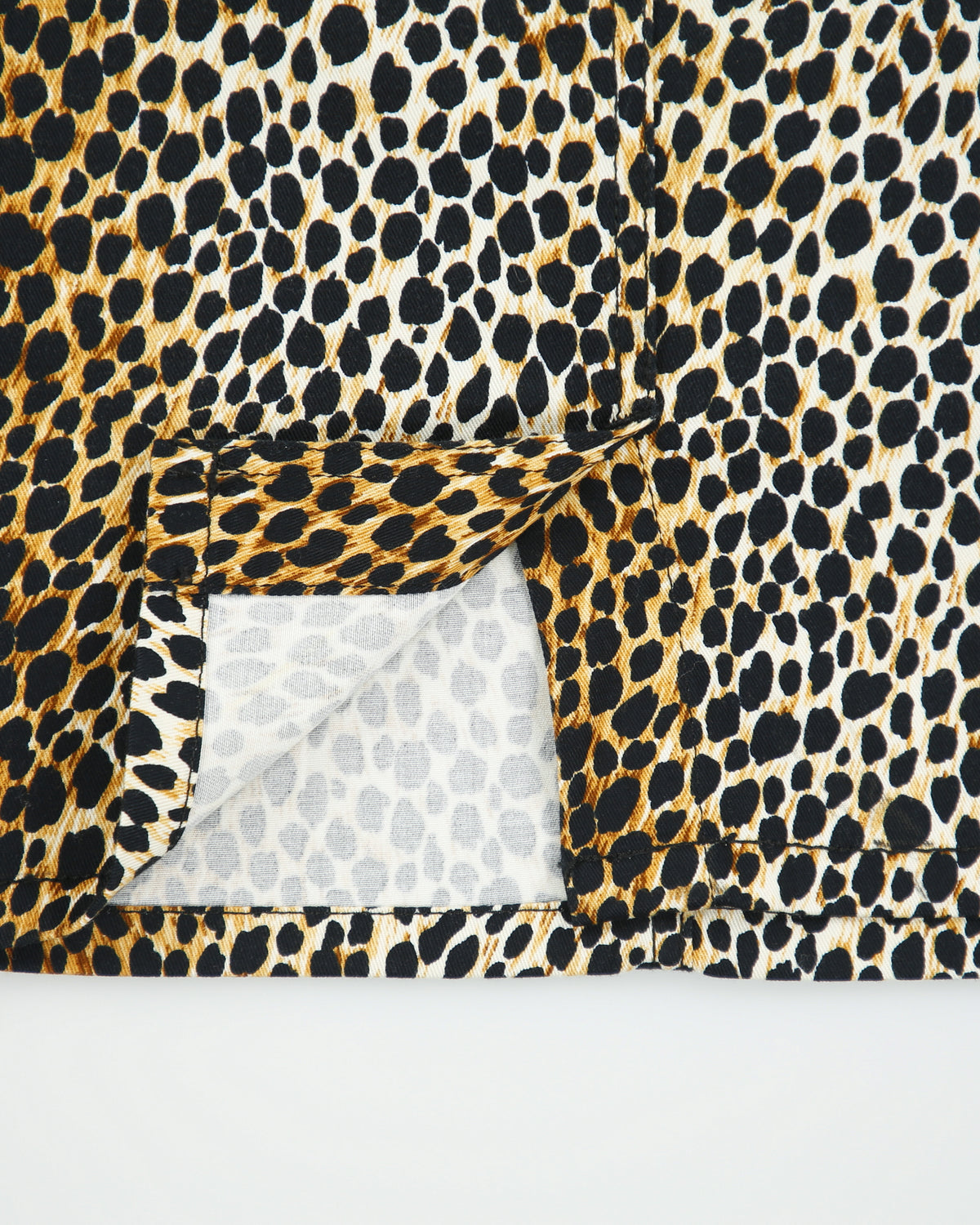 Vintage S/S 2010 Dolce &amp; Gabbana Leopard Print Skirt - S
