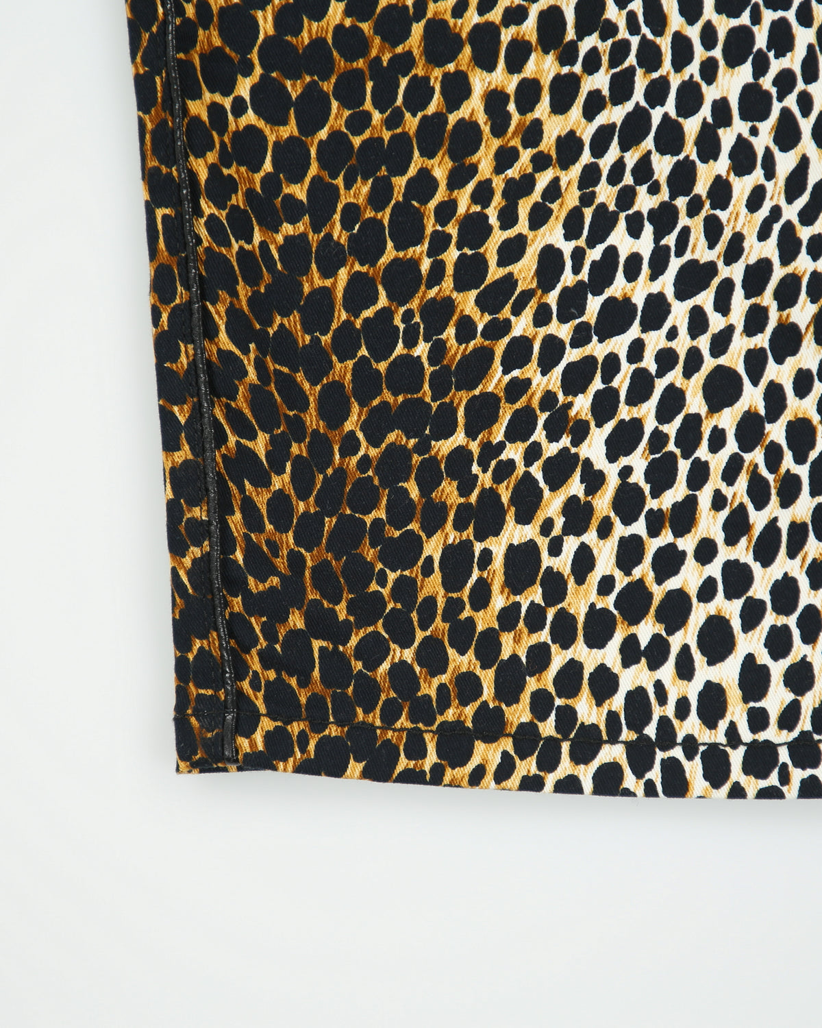Vintage S/S 2010 Dolce &amp; Gabbana Leopard Print Skirt - S