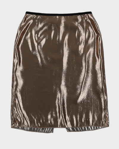 Lanvin Rose Gold Skirt - M