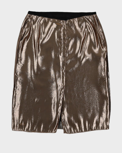 Lanvin Rose Gold Skirt - M