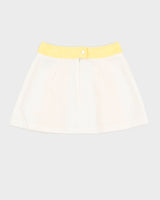 1990s Adidas White Tennis Mini Skirt - XS